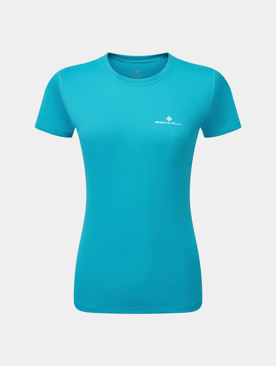Ronhill Core SS T-Shirt W Azure / Bright White