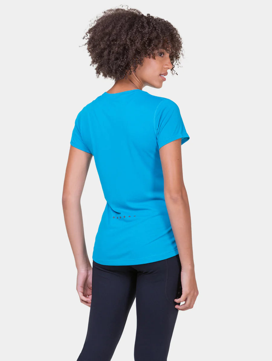 Ronhill Core SS T-Shirt W Azure / Bright White