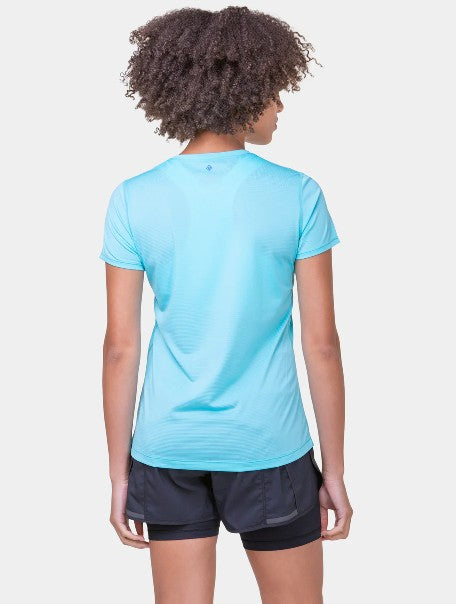 Ronhill Tech Race SS Tee W Light Blue