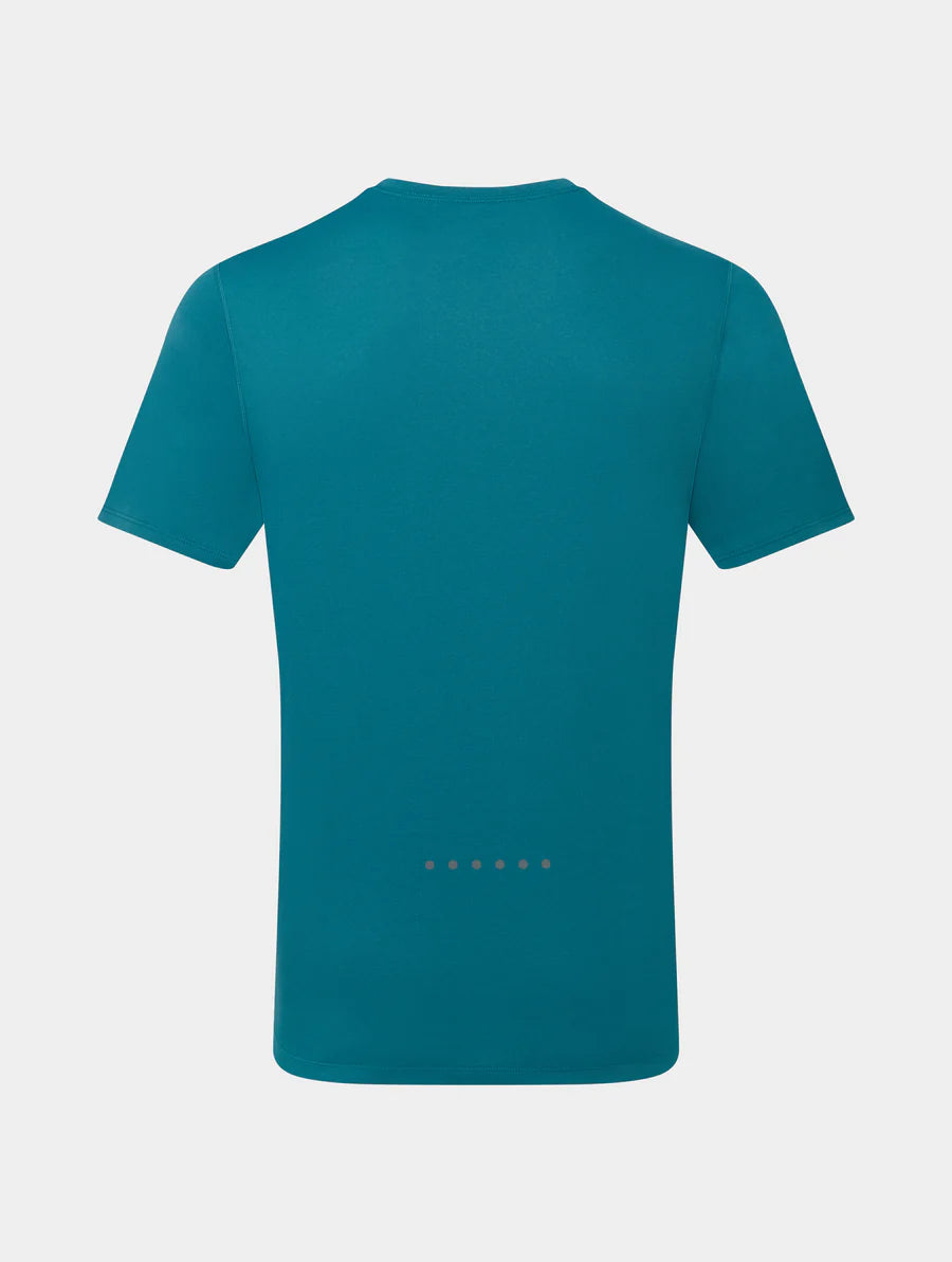 Ronhill Core SS T-Shirt M Deep Teal / Acid