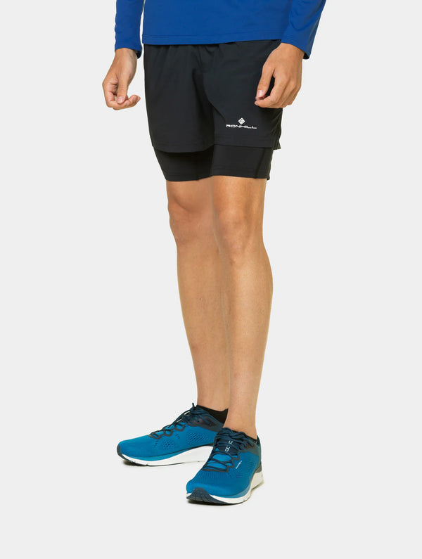 Ronhill Core 5" Twin Short M Black