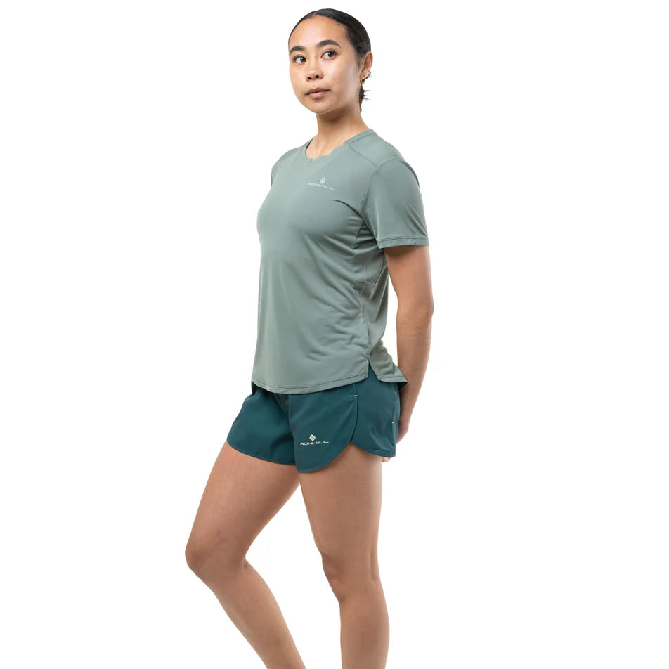 Ronhill Tech 4.5" Short W Evening Haze/Seafoam