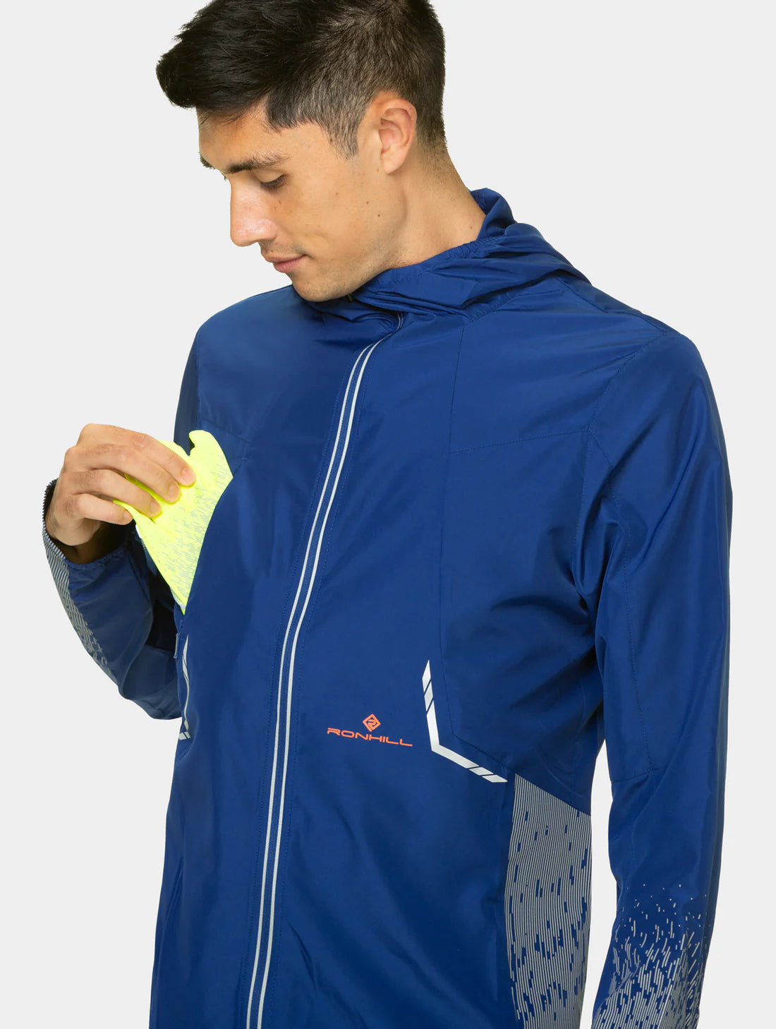 Ronhill Tech Reflect Jacket M Ocean Reflect