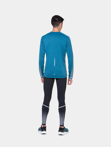 Ronhill Tech Reflect LS T-Shirt M Deep Teal / Reflect