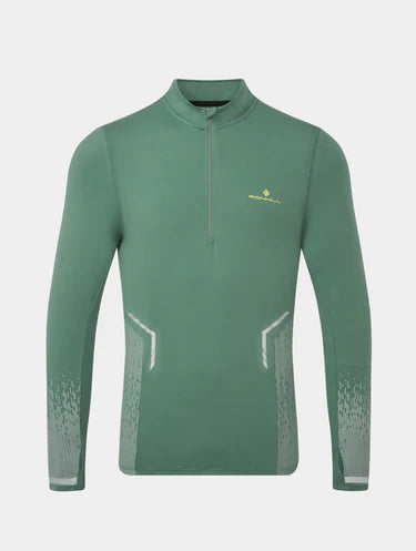 Ronhill Tech Reflect 1/2 zip M Dark Sage / Reflect
