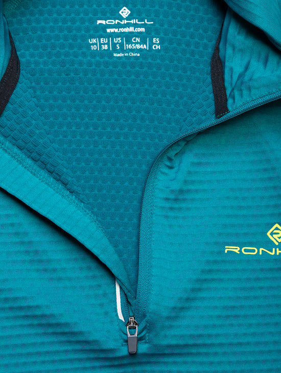 Ronhill Tech Winter 1/2 Zip Top W Marine / Acid