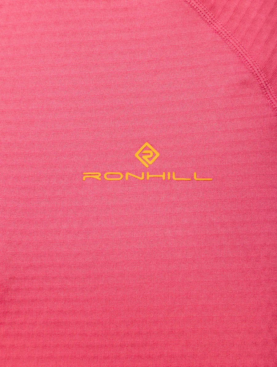 Ronhill Tech Winter 1/2 Zip Top W Salsa / Mango