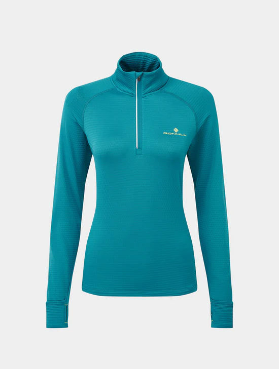 Ronhill Tech Winter 1/2 Zip Top W Marine / Acid
