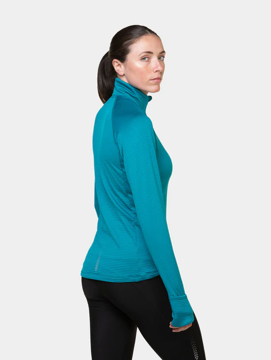 Ronhill Tech Winter 1/2 Zip Top W Marine / Acid