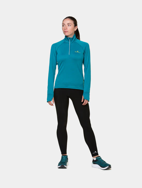 Ronhill Tech Winter 1/2 Zip Top W Marine / Acid