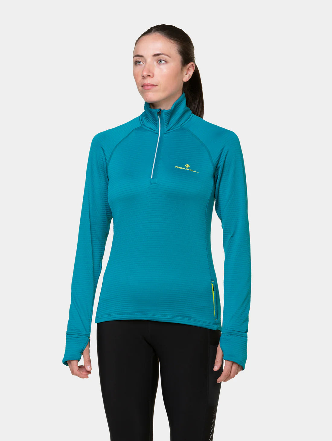 Ronhill Tech Winter 1/2 Zip Top W Marine / Acid