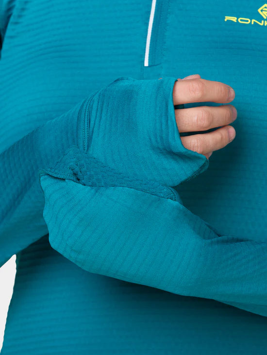 Ronhill Tech Winter 1/2 Zip Top W Marine / Acid
