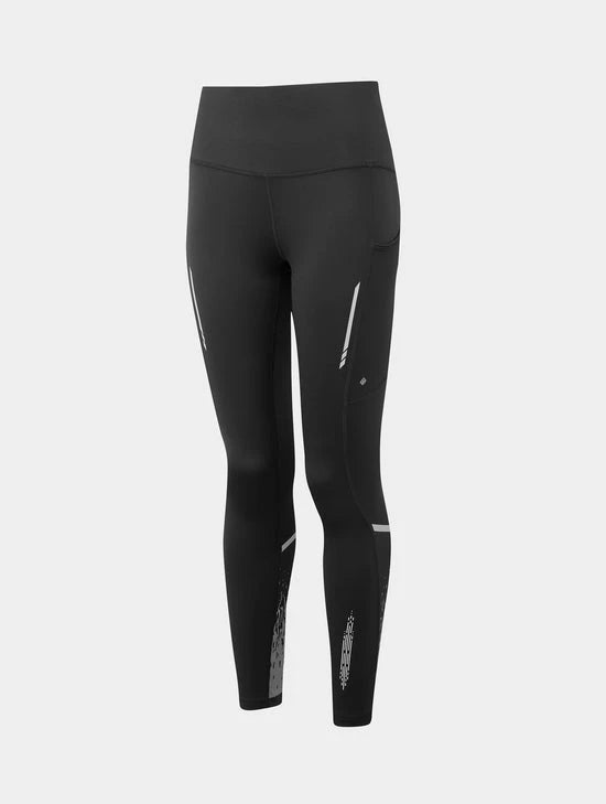 Ronhill Womn's Tech Reflect Tight - Black/Reflect