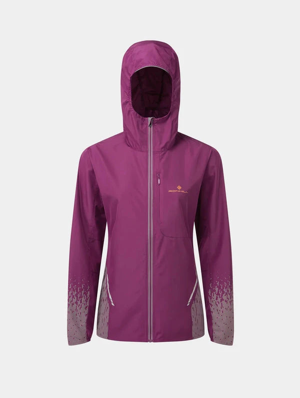 Ronhill Tech Reflect 1/2 Zip W Blackcurrant/Reflect