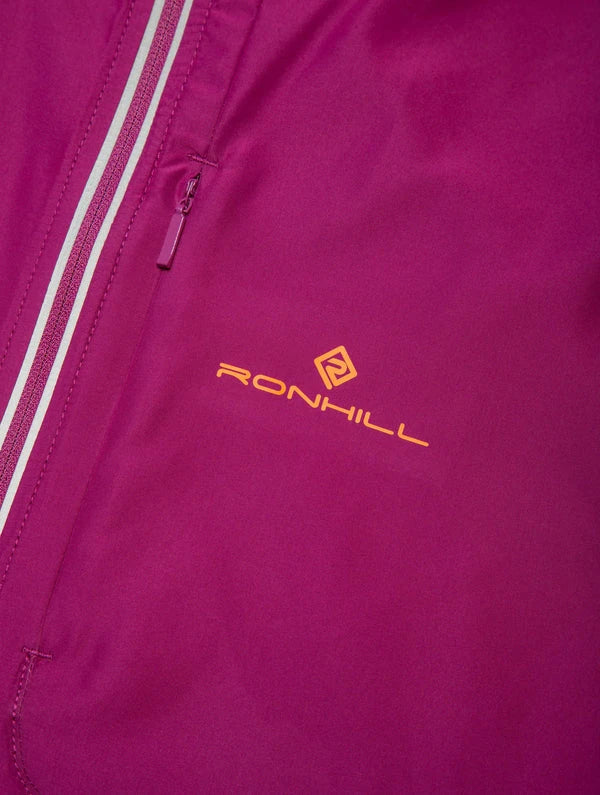 Ronhill Tech Reflect 1/2 Zip W Blackcurrant/Reflect