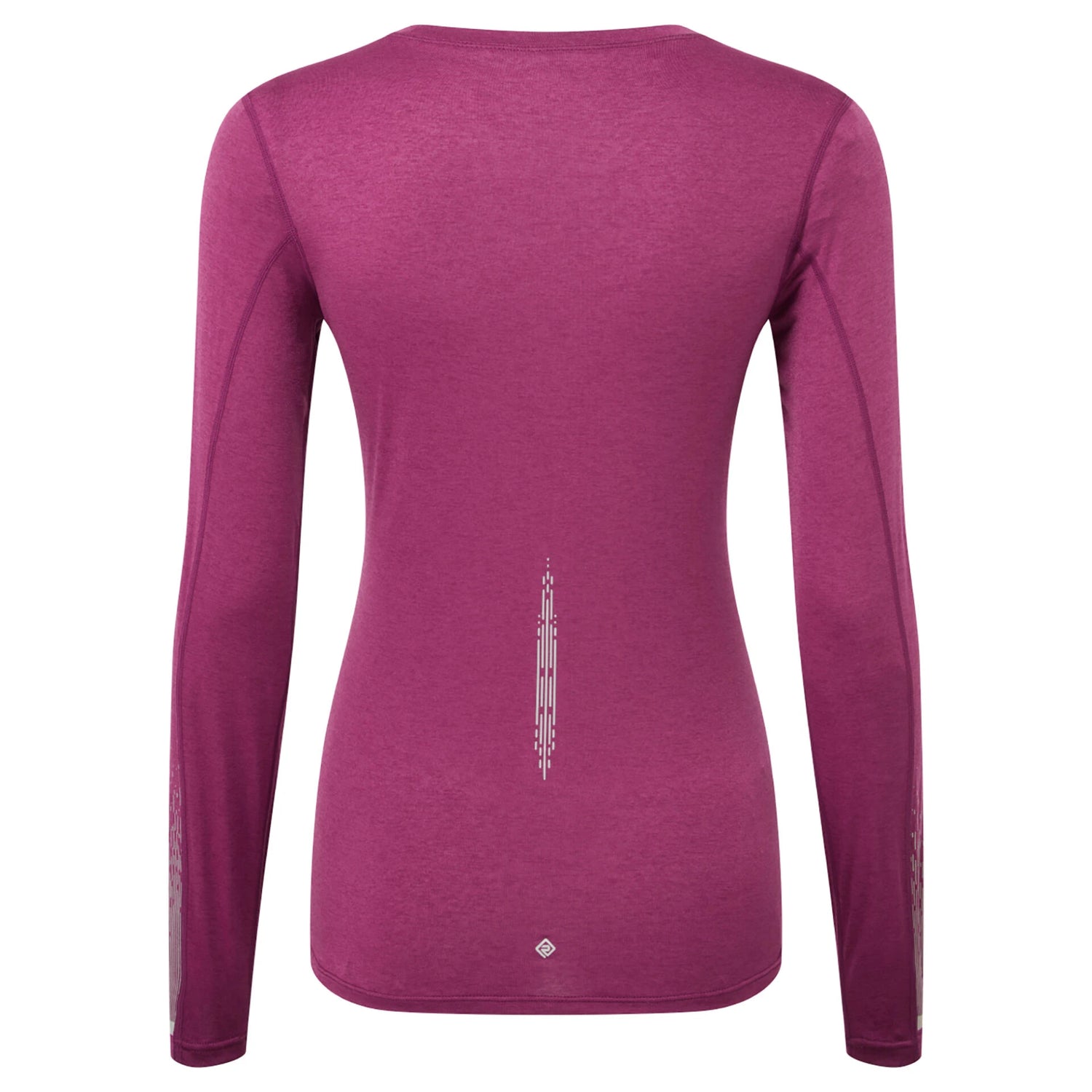 Ronhill Tech Women's Tech Reflect L/S Tee - Blackcurrant/Reflect