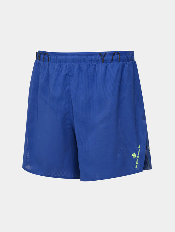 Ronhill Tech Race 5" Shorts M Dark Cobalt/Fluo Green
