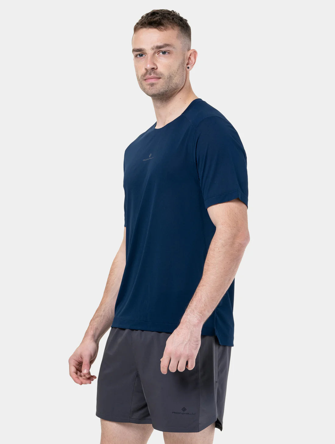 Ronhill Tech S/S T-Shirt M Dark Navy/Oxide