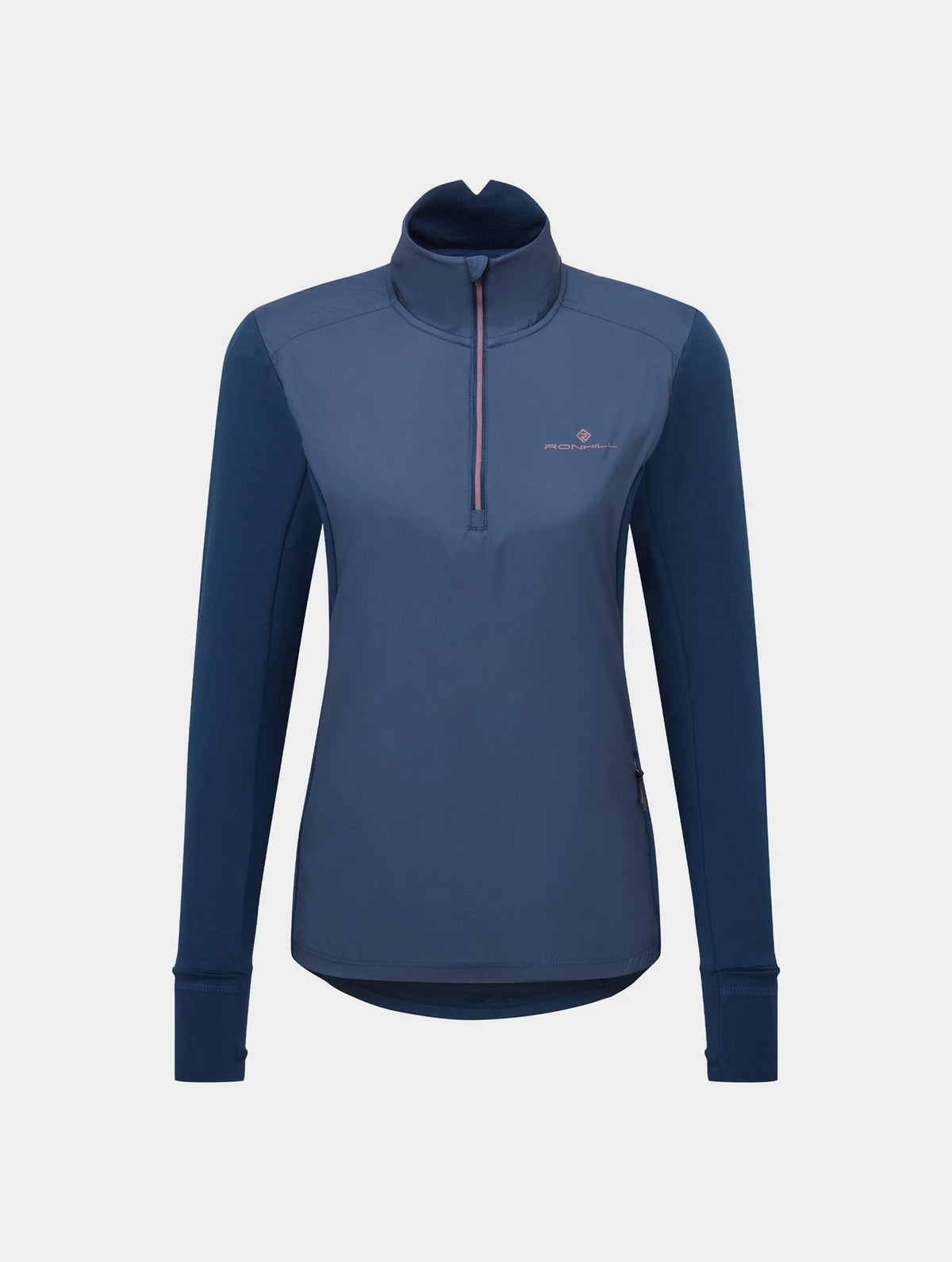 Ronhill Women's Tech Wind-Block 1/2 Zip - Blackcurrant