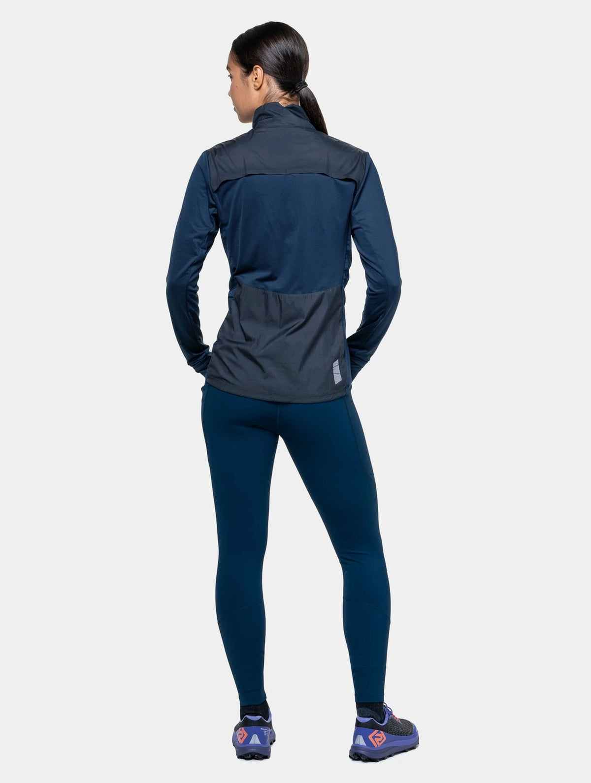 Ronhill Women's Tech Wind-Block 1/2 Zip - Blackcurrant
