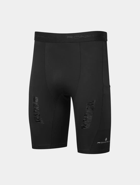 Ronhill Men's Tech All-Terrain 10" Half Tight - All Black