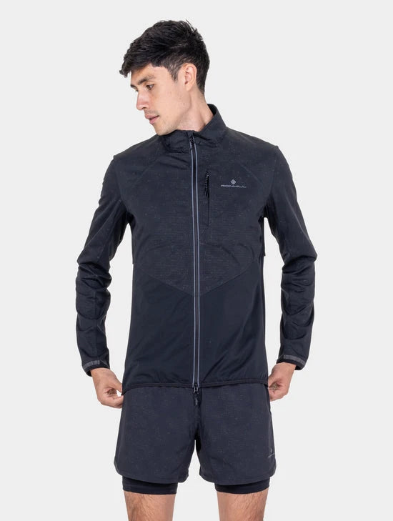 Ronhill Men's Tech Reflect Lux Jacket - Black/Reflect
