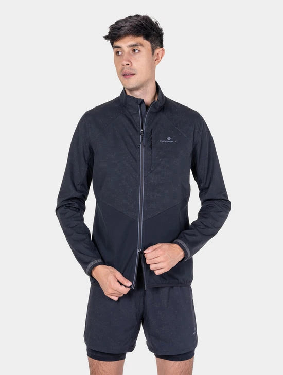 Ronhill Men's Tech Reflect Lux Jacket - Black/Reflect