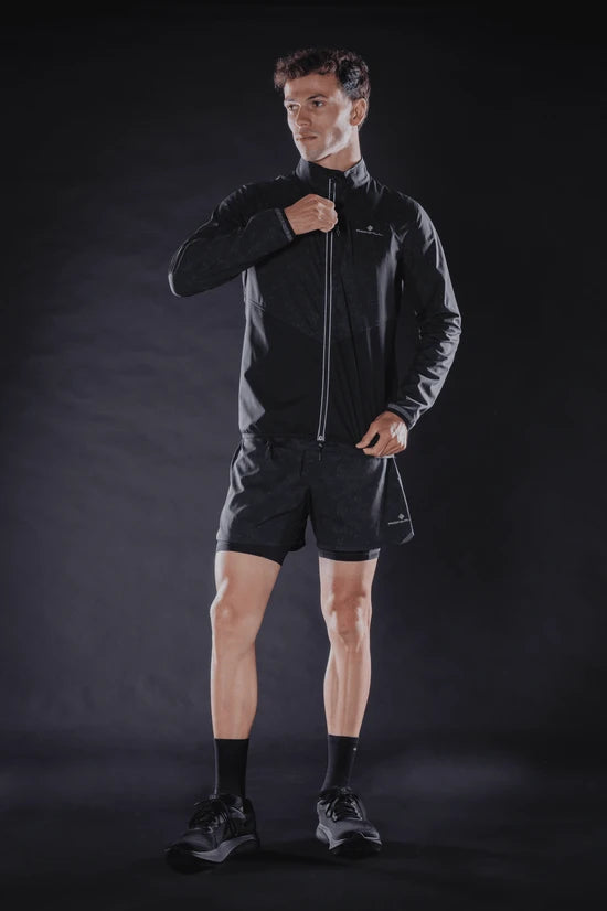 Ronhill Men's Tech Reflect Lux Jacket - Black/Reflect