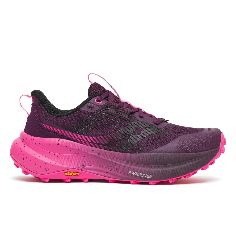 Saucony Xodus Ultra 4 W Eggplant/Shock