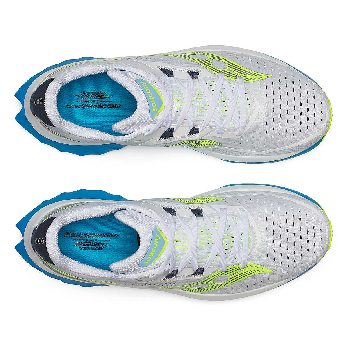 Saucony Endorphin Speed 4 M White/Viziblue