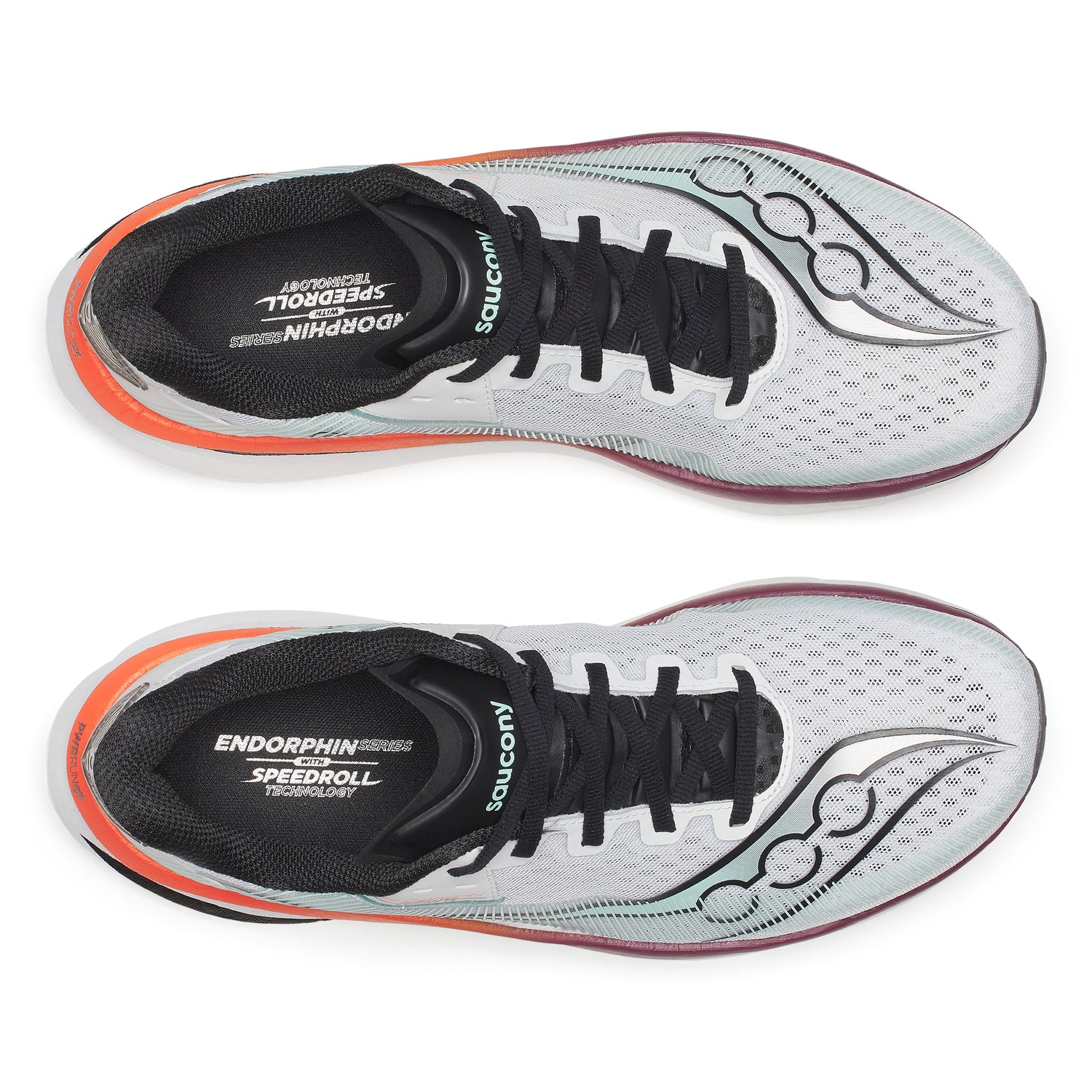 Saucony Endorphin Azura Mauve M White/Crimson