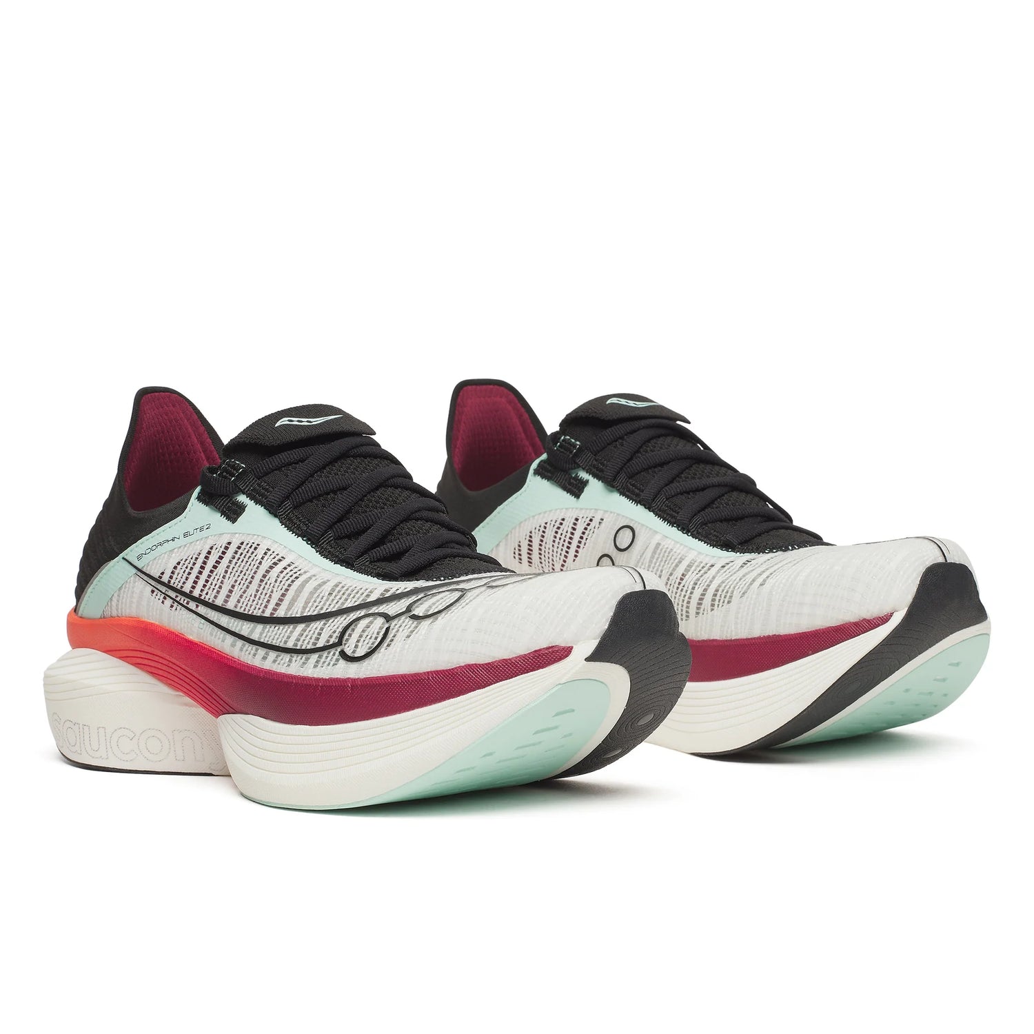 Saucony Endorphin Elite 2 Unisex White/Crimson