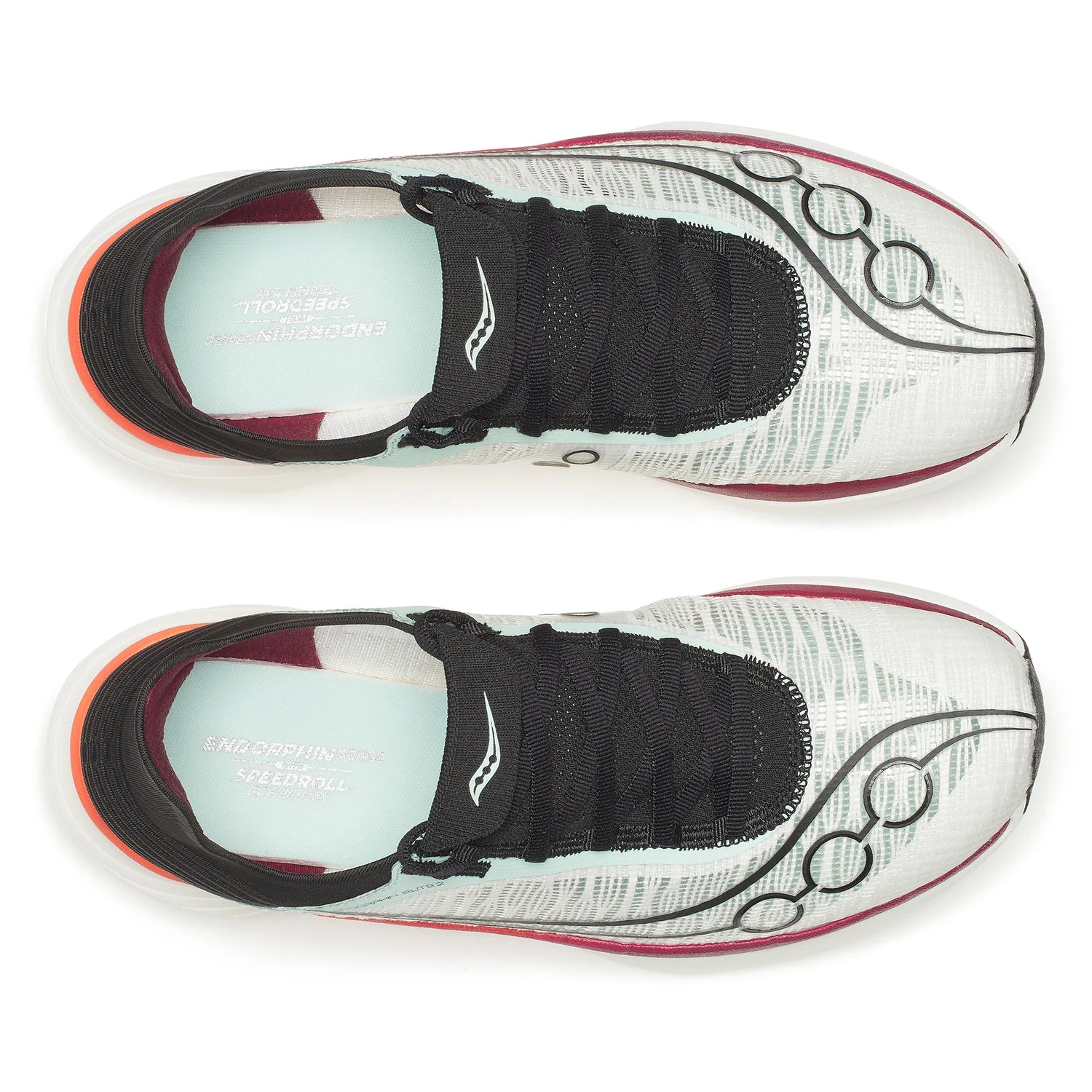 Saucony Endorphin Elite 2 Unisex White/Crimson