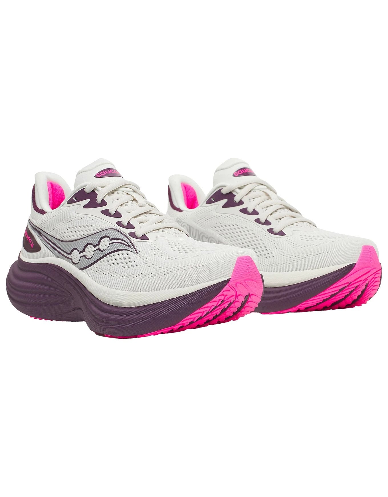 Saucony Triumph 24 W Quartz/Eggplant