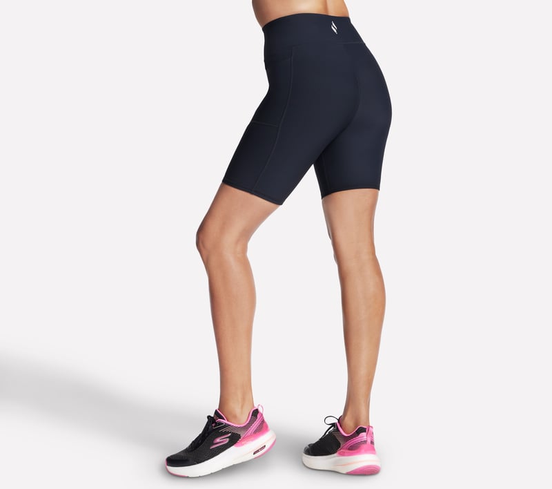 Skechers Go Flex Rib W HW 8'' Bike Short Black