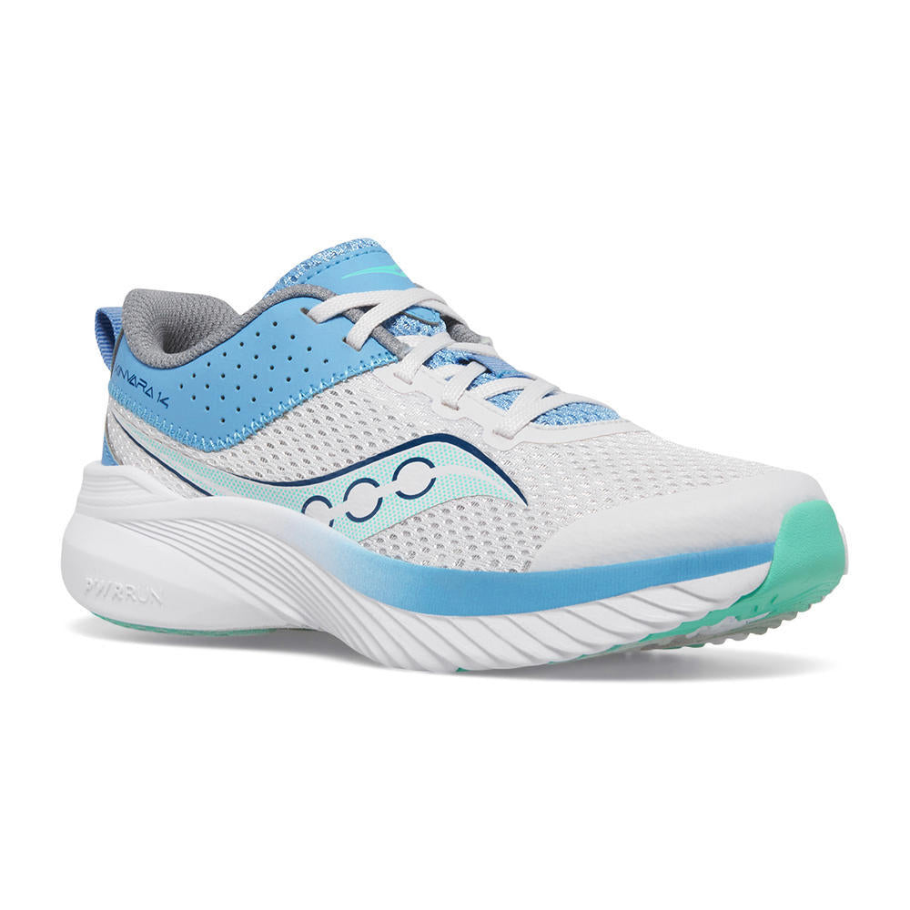 Saucony Kinvara Pro 14 Kids White/Blue