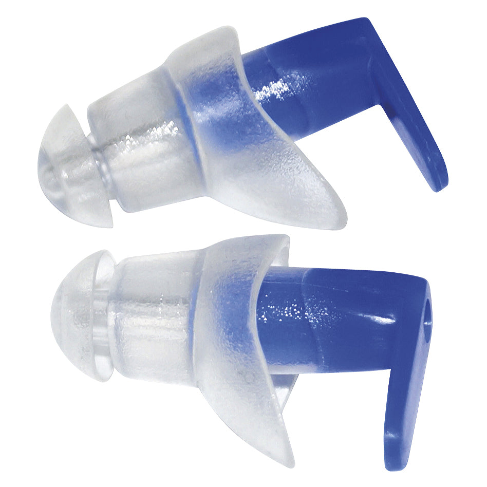 SwimTech Ear Plugs Blue/Clear
