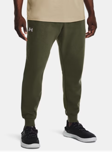 UA Rival Men's Fleece Joggers Marine OD Green