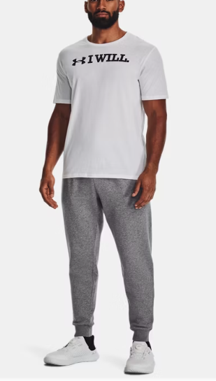 UA Rival Men's Fleece Joggers Castlerock