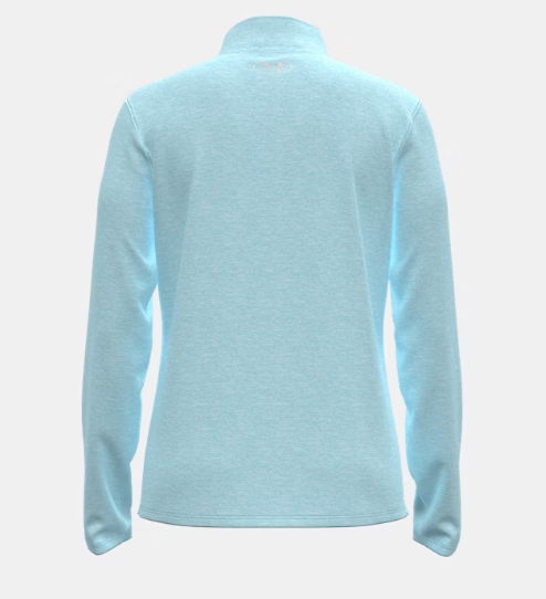 UA Tech Twist 1/2 Zip Top W Light Blue