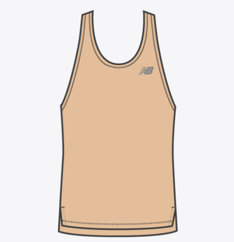 NB Sports Essential Tank Top W Peach Blossom