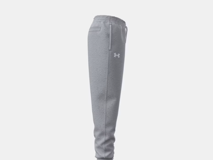 UA Boy's Rival Fleece Joggers Mod Grey