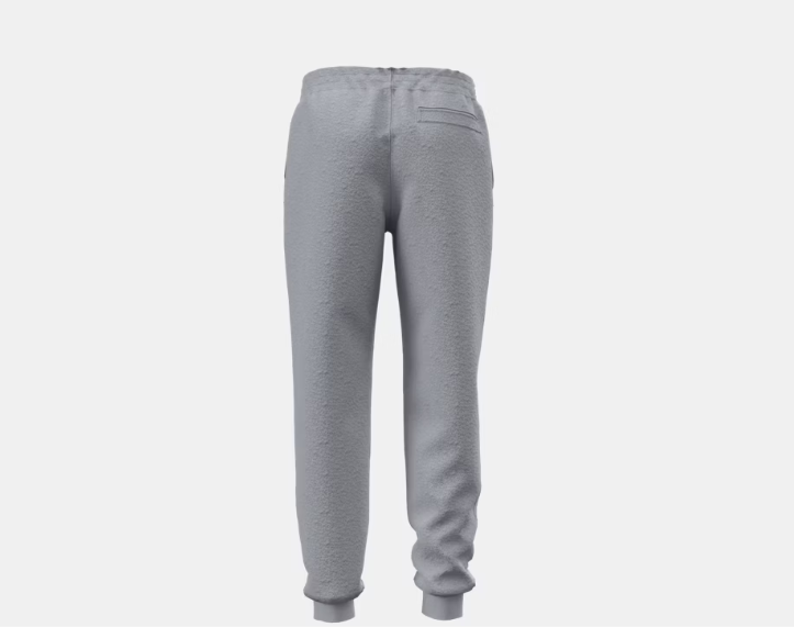 UA Boy's Rival Fleece Joggers Mod Grey