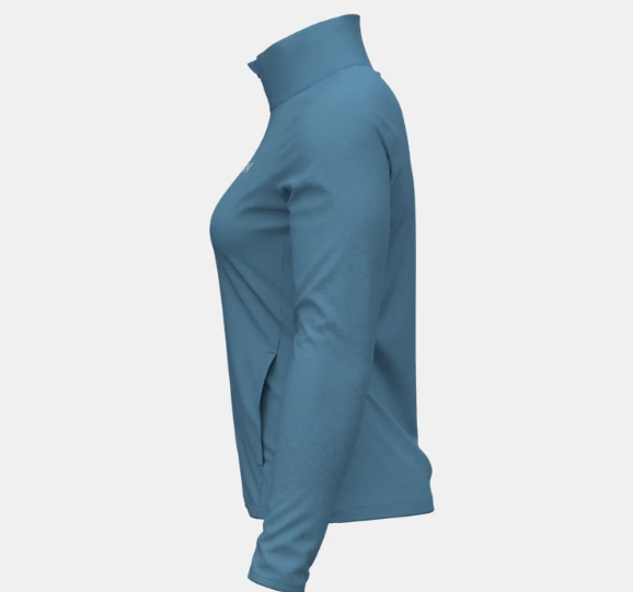 UA Motion Jacket EMEA W Ether Blue/White