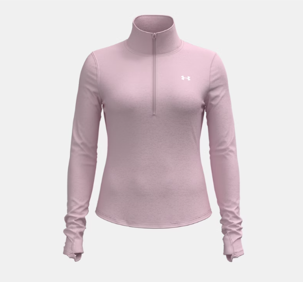 UA Motion Half Zip EMEA W Prime Pink