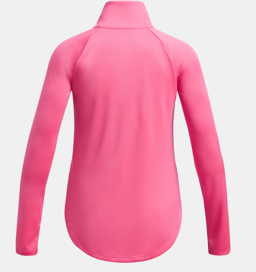 UA Tech™ Graphic ½ Zip Girls' Pink