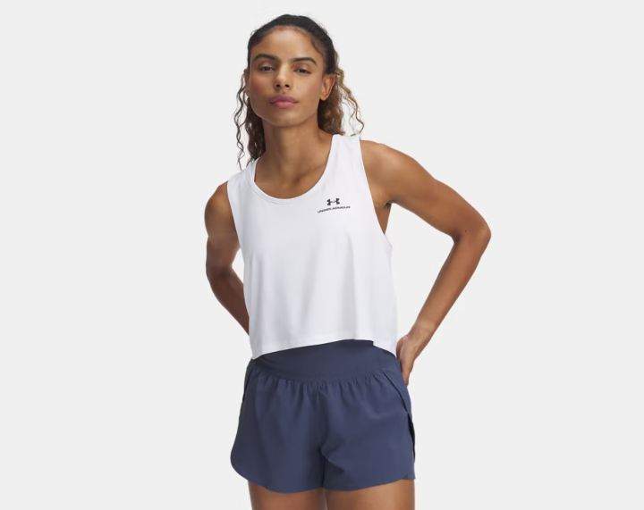 UA Vanish 2-in-1 Shorts W Downpour Gray