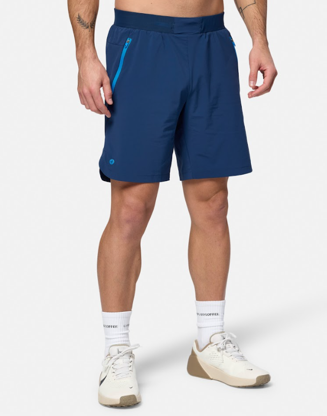 Gym + Coffee Relentless Shorts M Petrol Blue