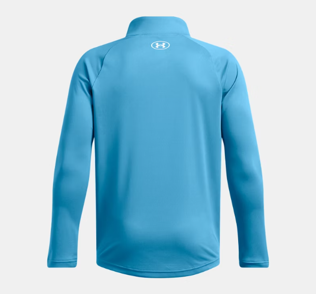 UA Tech 2.0 1/2 Zip Top Y Ether Blue/White