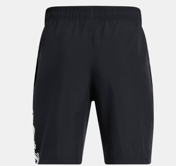 UA Tech Woven Graphic Shorts B Black